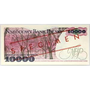 PRL, 10000 Zloty 1.02.1987, MODELL, Nr. 0764, Serie A