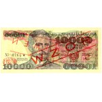 PRL, 10000 Zloty 1.02.1987, MODELL, Nr. 0764, Serie A
