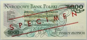 PRL, 5000 złotych 1.06.1986, WZÓR, No. 0471, seria AY