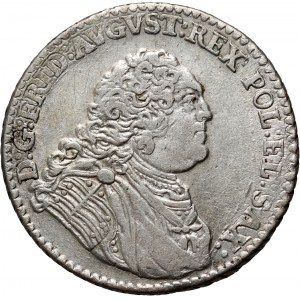 August III, 1/6 thaler 1763 FWóF, Drážďany