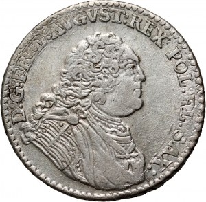August III, 1/6 thaler 1763 FWóF, Dresden