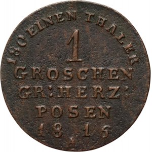 Granducato di Posen, centesimo 1816 A, Berlino