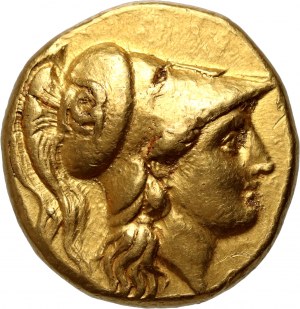 Grécko, Macedónsko, Alexander III Veľký 336-323 pred n. l., stater, Memfis