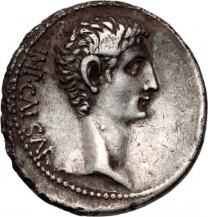 Römisches Reich, Octavian Augustus 27 v. Chr. - 14 n. Chr., Cistophorus, Pergamon (?)