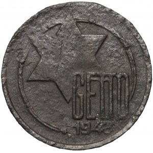 Lodžské ghetto, 5 značiek 1943, magnézium, certifikát