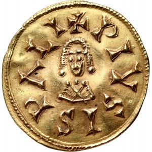 Spanien, Westgoten, Rekkared I. 586-601, tremissis, Sevilla