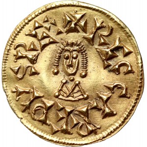 Spanien, Westgoten, Rekkared I. 586-601, tremissis, Sevilla