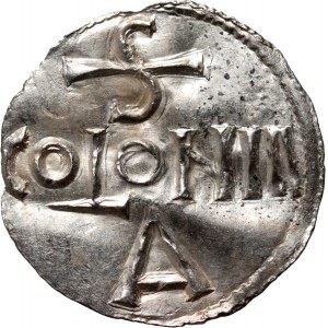 Allemagne, Otto III 983-1002, denier, Cologne