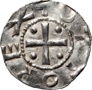 Allemagne, Otto III 983-1002, denier, Cologne