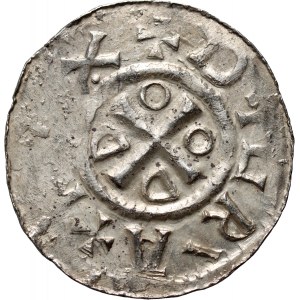 Niemcy, Otto i Adelajda 983-991, denar