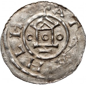 Německo, Sasko, Otto III 983-1002, denár