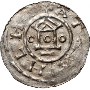 Allemagne, Saxe, Otto III 983-1002, denarius