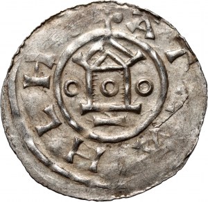 Německo, Sasko, Otto III 983-1002, denár