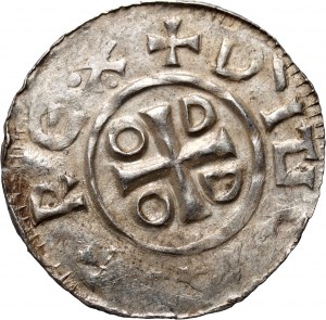 Germania, Sassonia, Ottone III 983-1002, denario