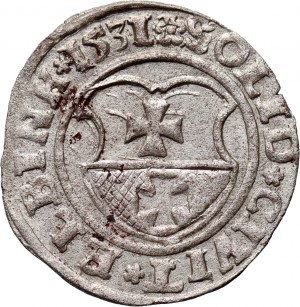 Sigismond Ier le Vieux, shilling 1531, Elbląg
