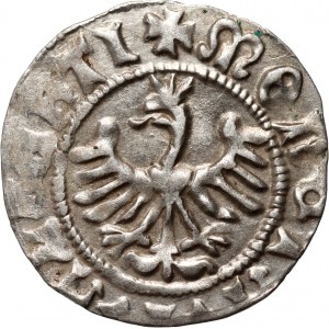 Jan Olbracht 1492-1501, demi-penny sans date, Cracovie