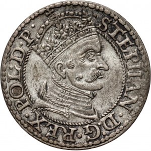 Stefan Batory, penny 1579, Gdansk