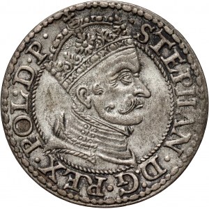 Stefan Batory, a penny 1579, Gdańsk