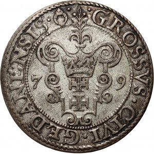 Stefan Batory, Pfennig 1579, Danzig