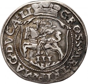 Sigismund II Augustus, trojak 1563, Vilnius