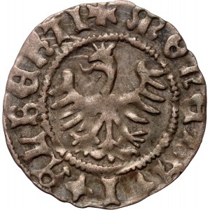 Jan Olbracht 1492-1501, Halbergroschen ohne Datum, Krakau