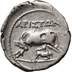 Grecia, Illiria, Dyrrachium, dracma del III-II secolo a.C.