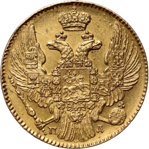 Russland, Nikolaus I., 5 Rubel 1835 СПБ ПД, St. Petersburg