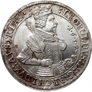 Austria, Leopold V, Thaler 1632, Hall