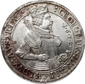 Austria, Leopold V, talar 1632, Hall