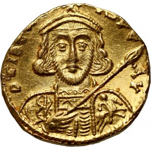 Bisanzio, Tiberio III 698-705, solidus, Costantinopoli