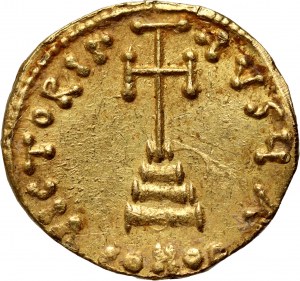 Bisanzio, Tiberio III 698-705, solidus, Costantinopoli