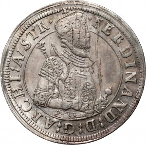 Austria, Ferdinando II 1564-1595, tallero senza data, Sala