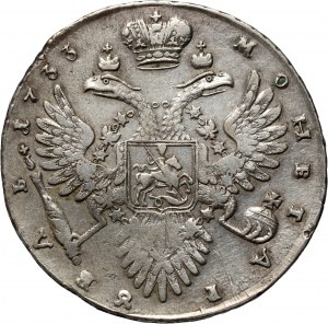 Rusko, Anna, rubl 1733, Moskva, Kadaševský dvůr