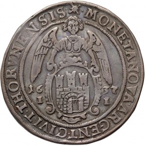 Ladislaus IV, Taler 1637 II, Toruń