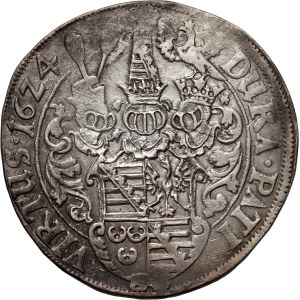 Germania, Sassonia-Lauenburg, Augusto II, tallero 1624