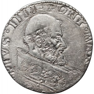 Vatikán, Pius V. 1566-1572, scudo bez dátumu, Bologna