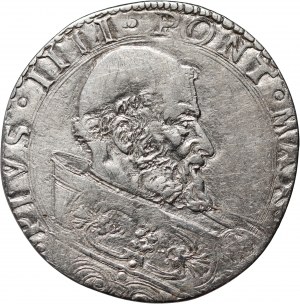 Vatican, Pius V 1566-1572, scudo ND, Bologna