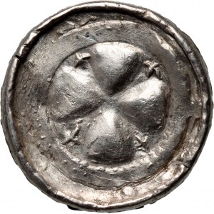 Polonia, XI secolo, denario crociato, croci/sfere