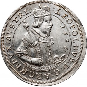 Austria, Leopoldo V, tallero 1626, Sala