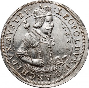 Austria, Leopoldo V, tallero 1626, Sala