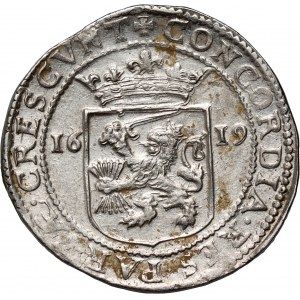 Pays-Bas, Pays-Bas, Thaler (Rijksdaalder) 1619, Dordrecht