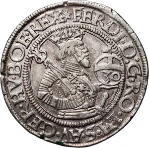 Austria, Ferdinand I, 30 Kreuzer (½ Guldenthaler) 1563, Klagenfurt