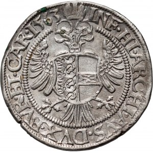Rakúsko, Ferdinand I., 30 krajcars (½ guldenthaler) 1563, Klagenfurt