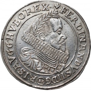 Slezsko pod rakouskou vládou, Ferdinand II, tolar 1624 BZ/BZ, Nysa