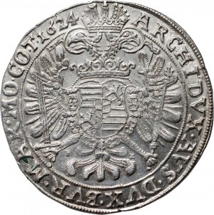 Śląsk pod panowaniem austriackim, Ferdynand II, talar 1624 BZ/BZ, Nysa