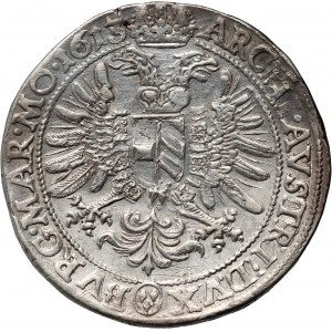 Bohemia, Matthias II, Thaler 1613, Kuttenberg (Kutná Hora)