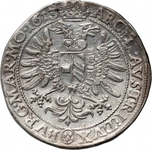 Čechy, Matyáš II, tolar 1613, Kuttenberg (Kutná Hora)