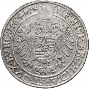 Böhmen, Ferdinand I., 60 krajcars (guldentalar) 1564, Jáchymov