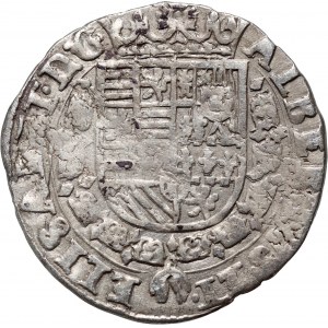 Belgique, Brabant, Albert VII, Isabella Clara Eugenia 1598-1621, réel (argent réel) sans date