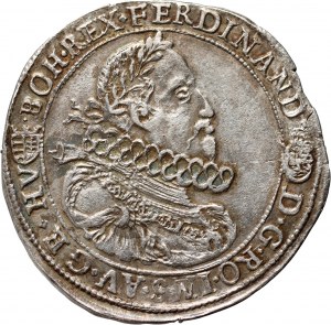 Ungheria, Ferdinando II, 1/2 tallero 1635 KB, Kremnica